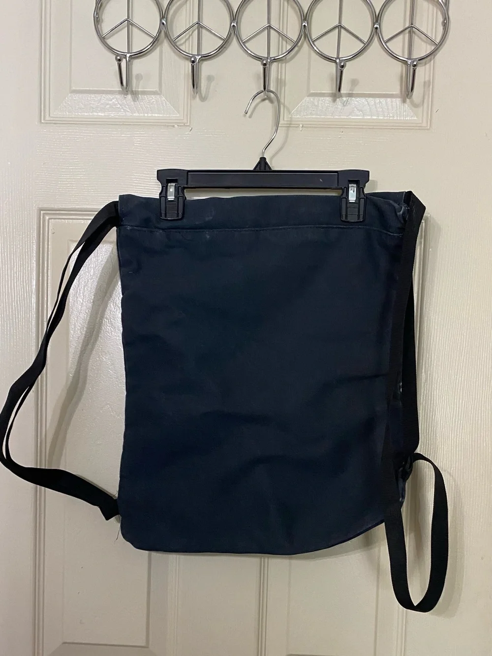 Las Vegas Themed Black Crossbody Sling Bag